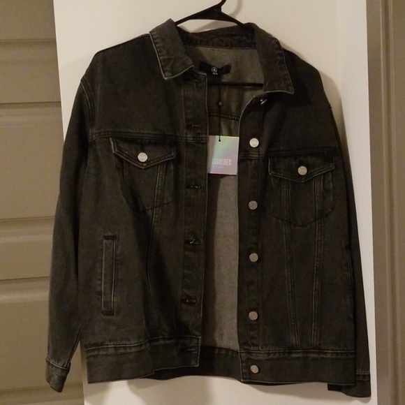 black denim jacket missguided